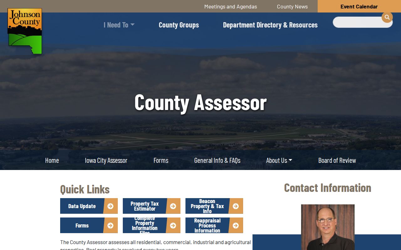 North Liberty residents directory Johnson County assessor search