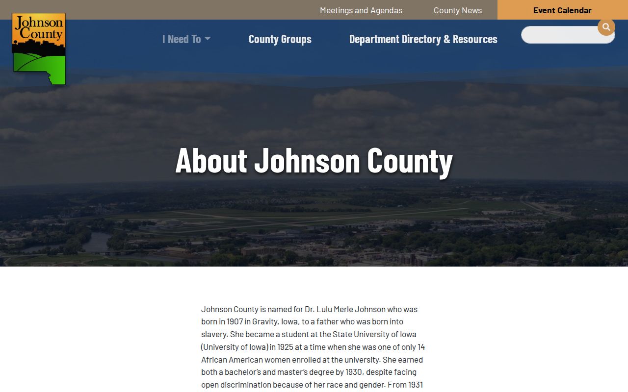North Liberty residents directory Johnson County civic context