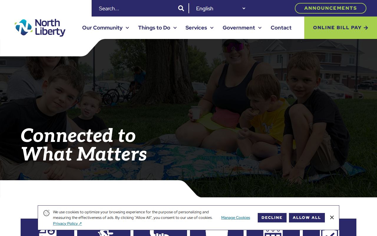 North Liberty residents directory official city portal