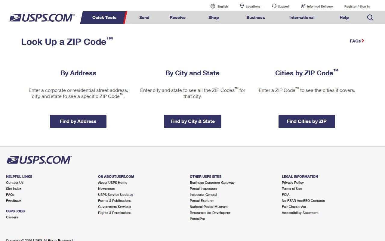 North Liberty ZIP code directory USPS address city and ZIP lookup